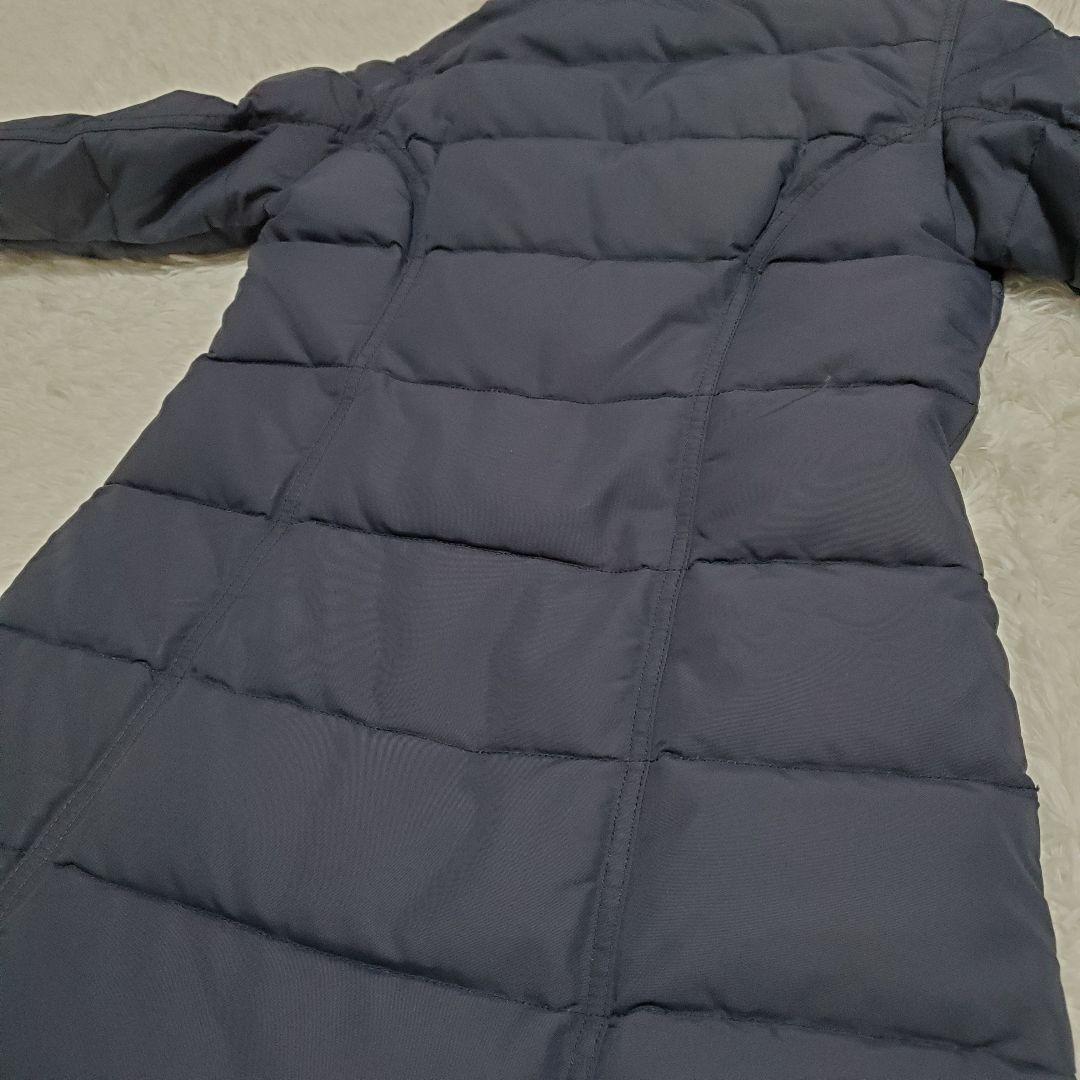 希少✨デュベティカ　ロングダウンコート　ラクーンファー　ロゴボタン　なみあみ様