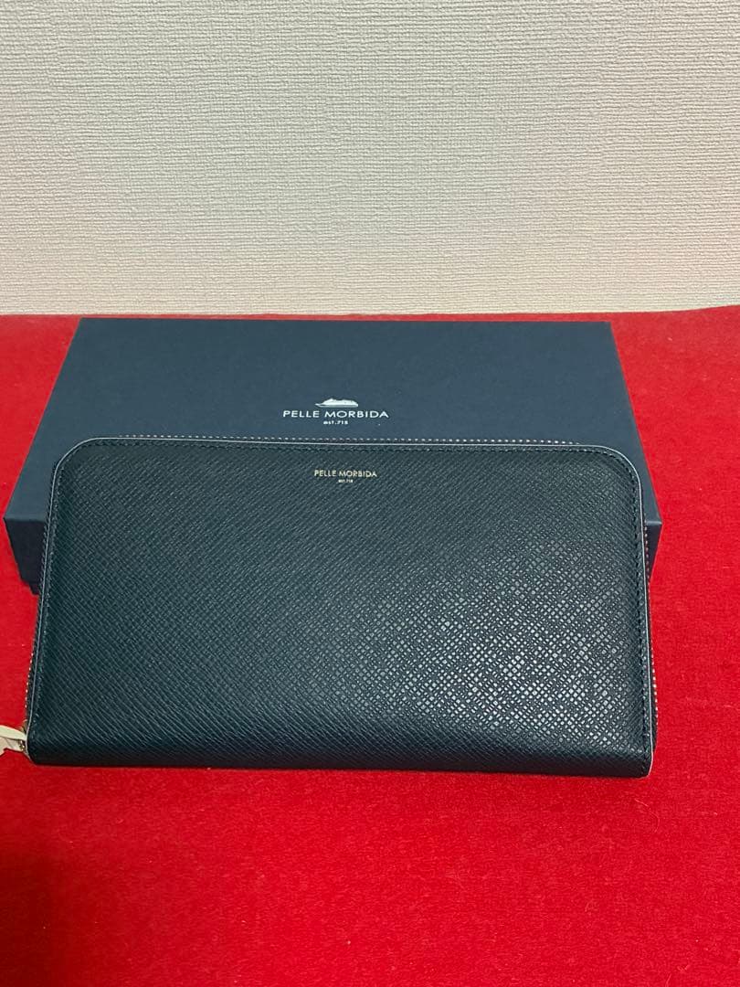 【新品】ペッレモルビダ　PELLE MORBIDA バルカ　ジップウォレット