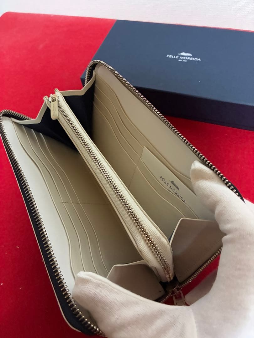 【新品】ペッレモルビダ　PELLE MORBIDA バルカ　ジップウォレット