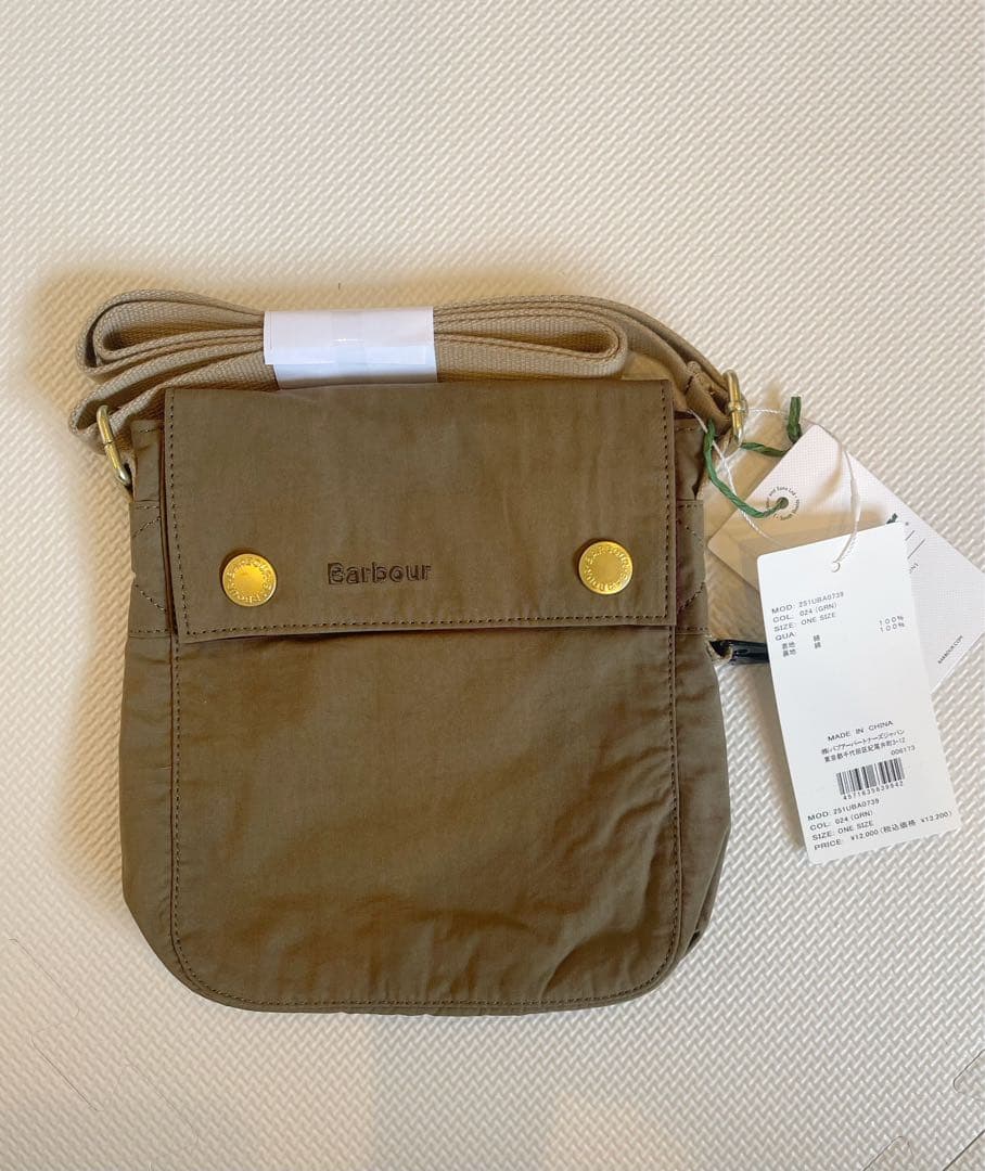 【Barbour】barbour トランスポート　クロスボディバッグ