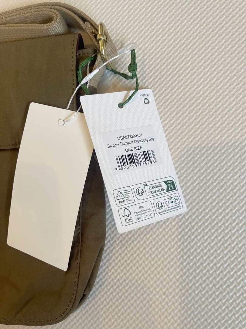【Barbour】barbour トランスポート　クロスボディバッグ