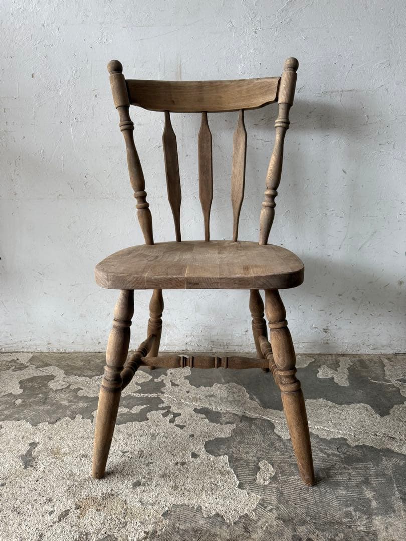 ビンテージ ダイニングチェア　カフェチェア 剥離 no6