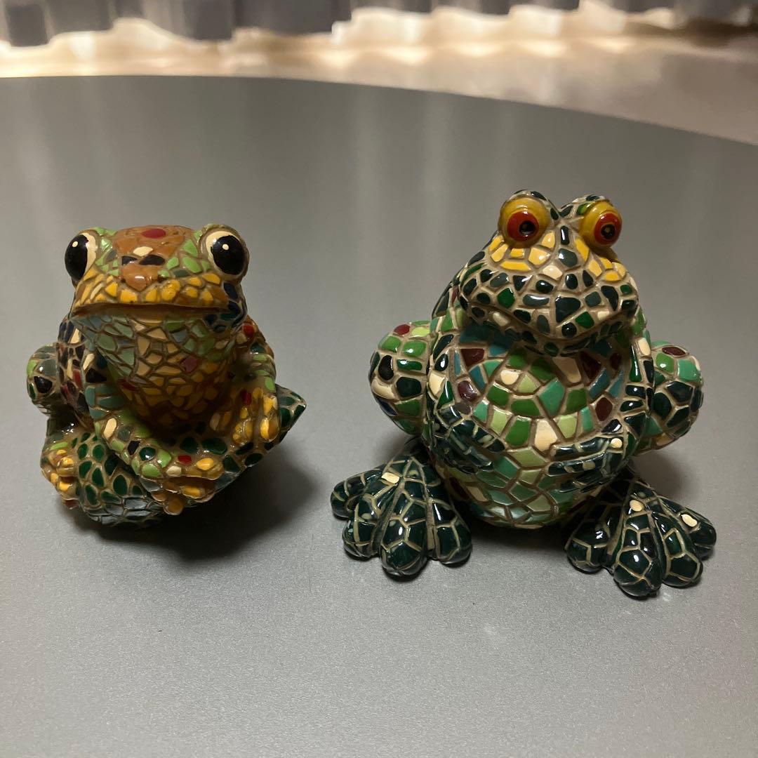 カエル　スペイン　ガウディ　グエル公園