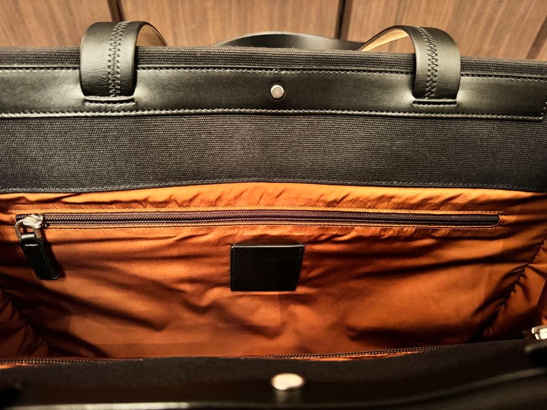 ZEGNA ゼニア キャンバストートバッグ 美品