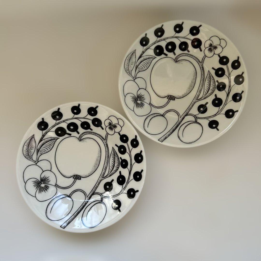 ARABIA paratiisiプレート 各2枚セット パラティッシ 裏面旧ロゴ