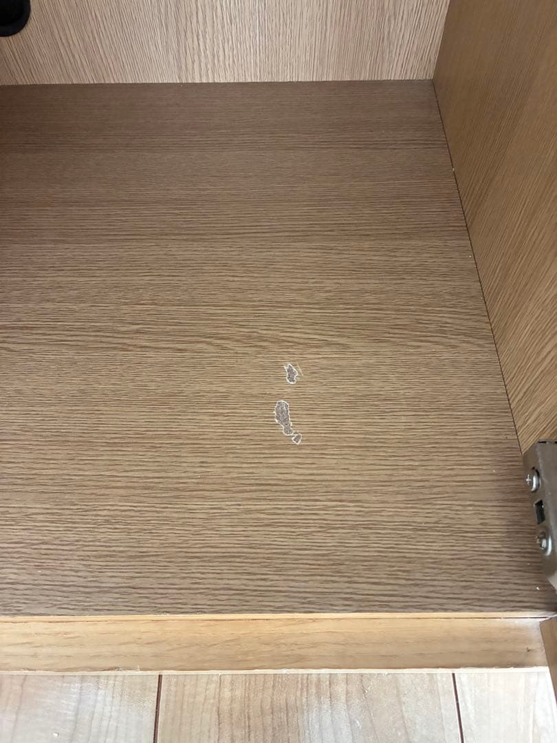 無印/木製キャビネットスリム/オーク/44x44x83cm