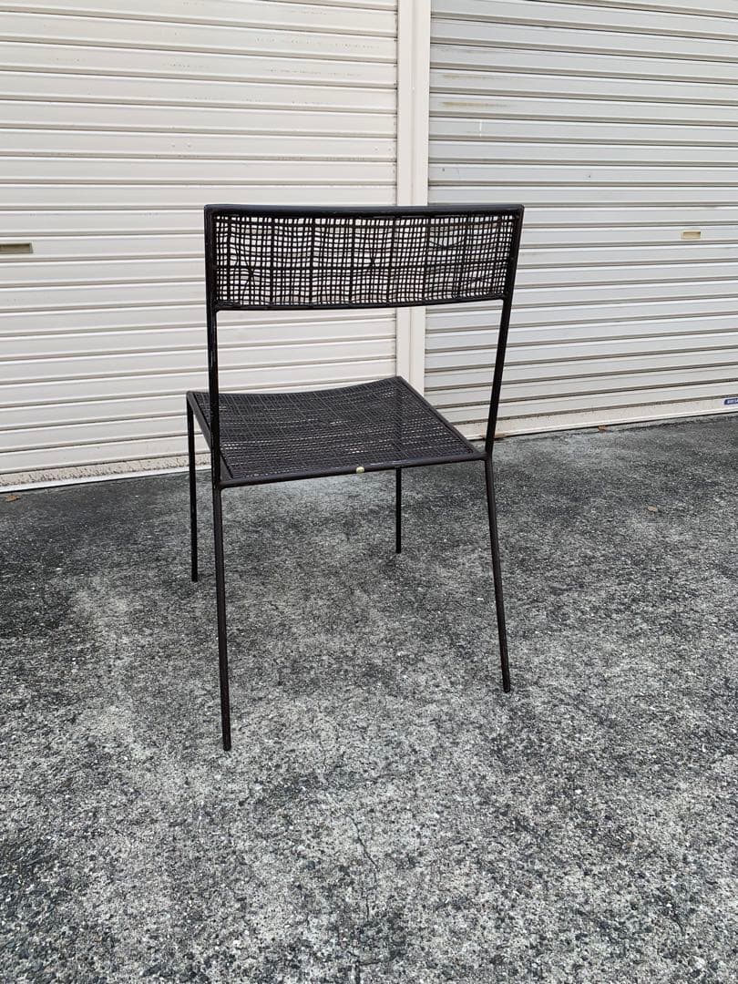 インダストリアル ヴィンテージ メッシュチェア アイアン