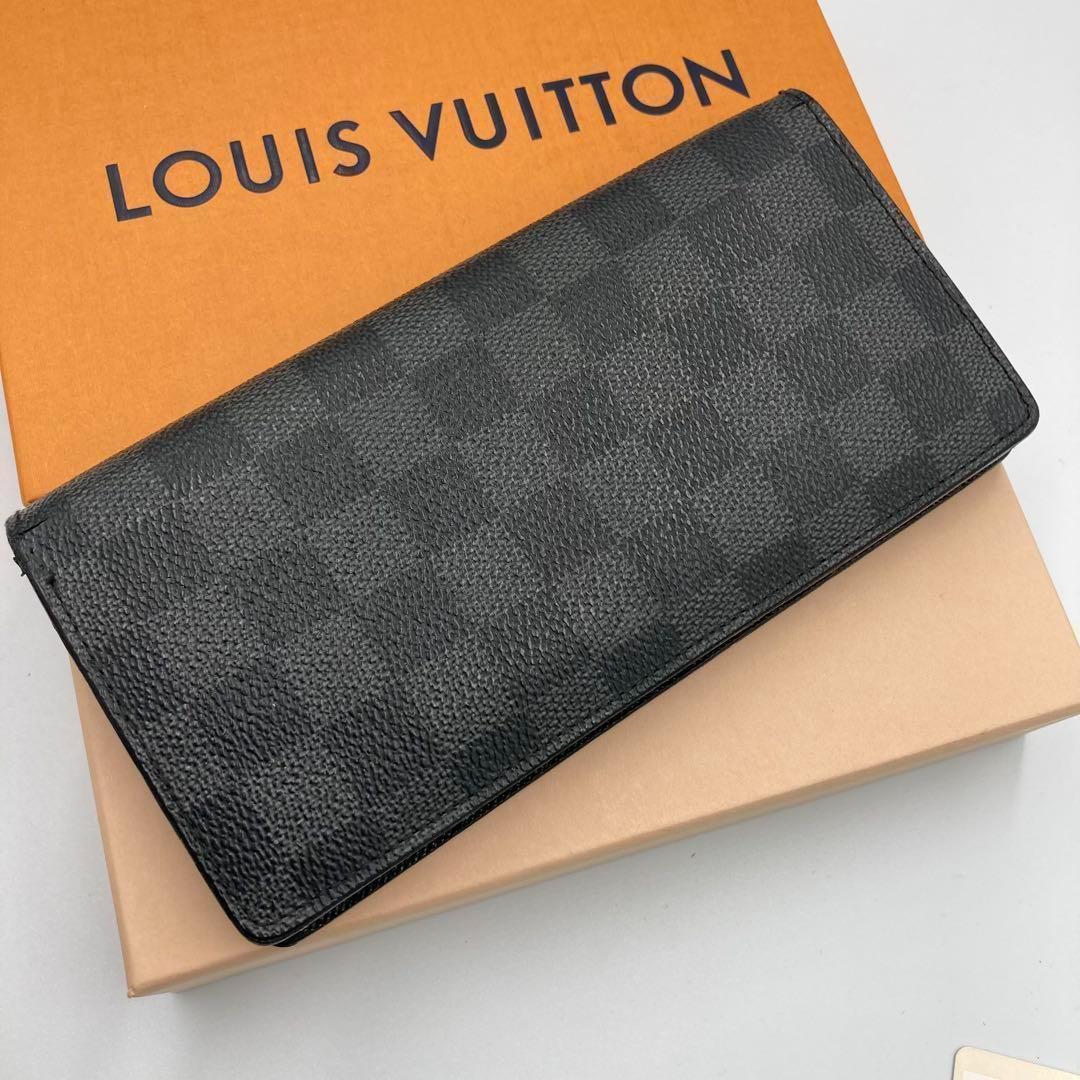 ルイ・ヴィトン ダミエグラフィット ポルトフォイユブラザ　11aa
