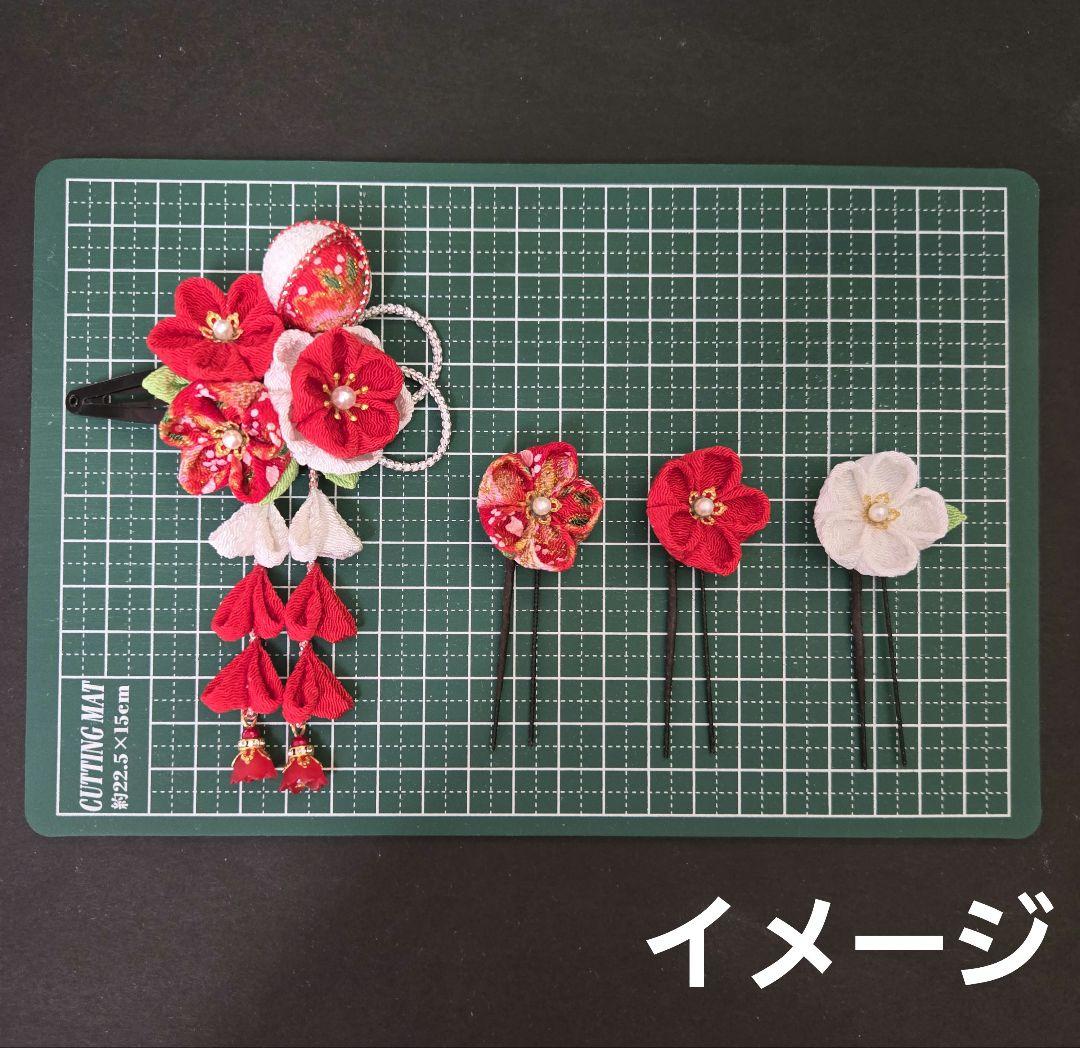 七五三髪飾り⭐つまみ細工⭐セミオーダー