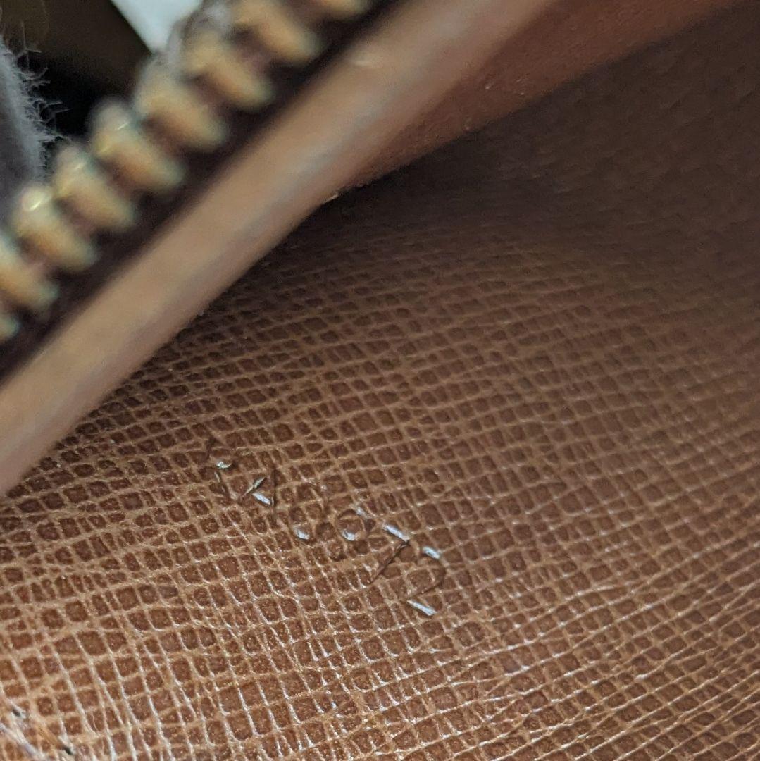 ルイヴィトン 二つ折り財布 トレゾール ブラウン モノグラム 外見美品