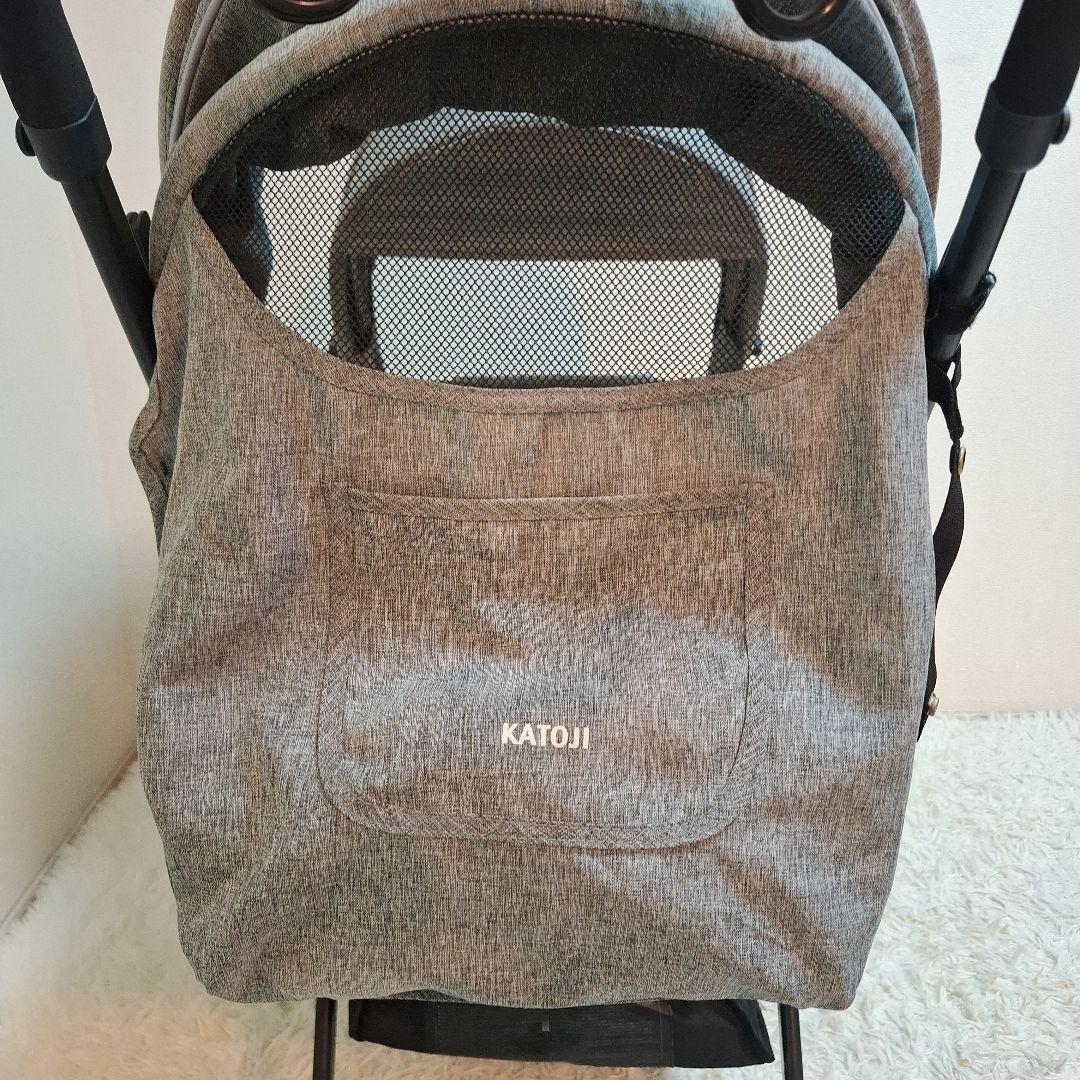 【送料無料】KATOJI タンデムストローラー 2人乗りベビーカー グレー