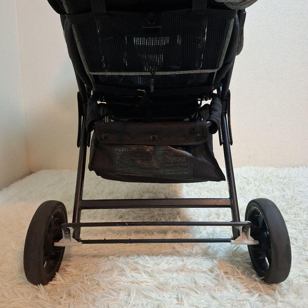 【送料無料】KATOJI タンデムストローラー 2人乗りベビーカー グレー