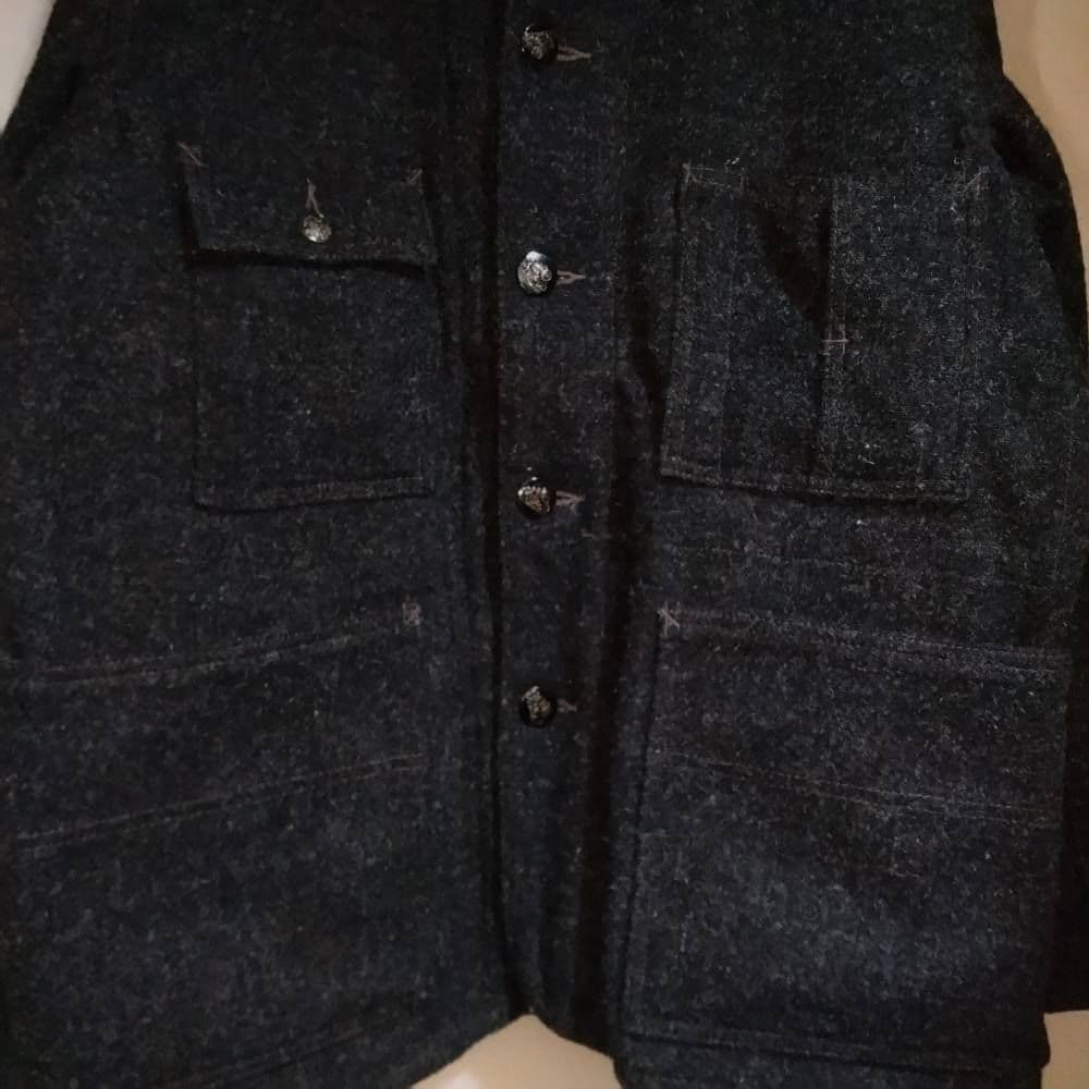 HARRIS TWEEDワークコートジャケットSUGAR CANEハリスツイード