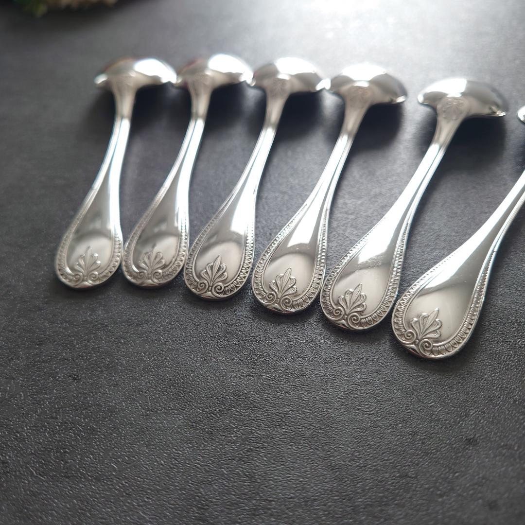 美品 クリストフル マルメゾン コーヒースプーン 6点