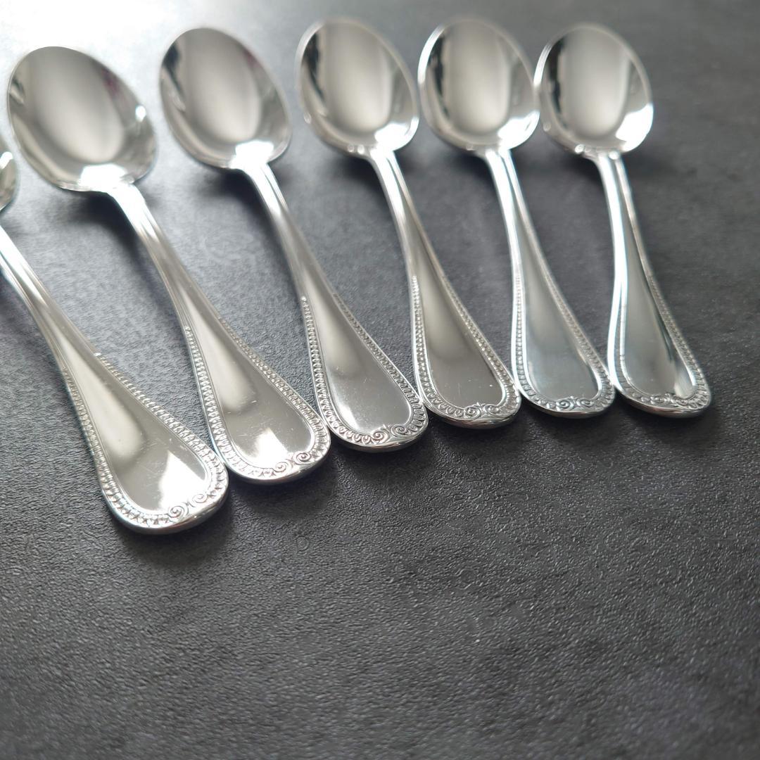 美品 クリストフル マルメゾン コーヒースプーン 6点