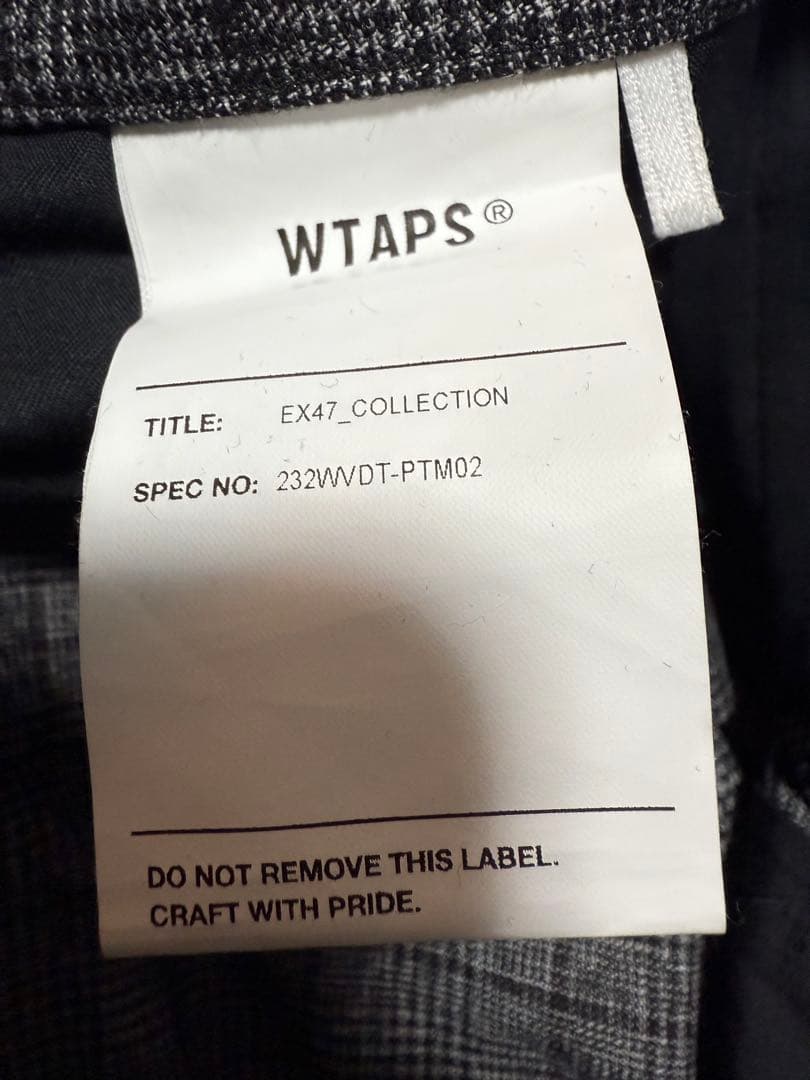 パンツ WTAPS WRKT2001 PLRA.TWILL.TEXTILE