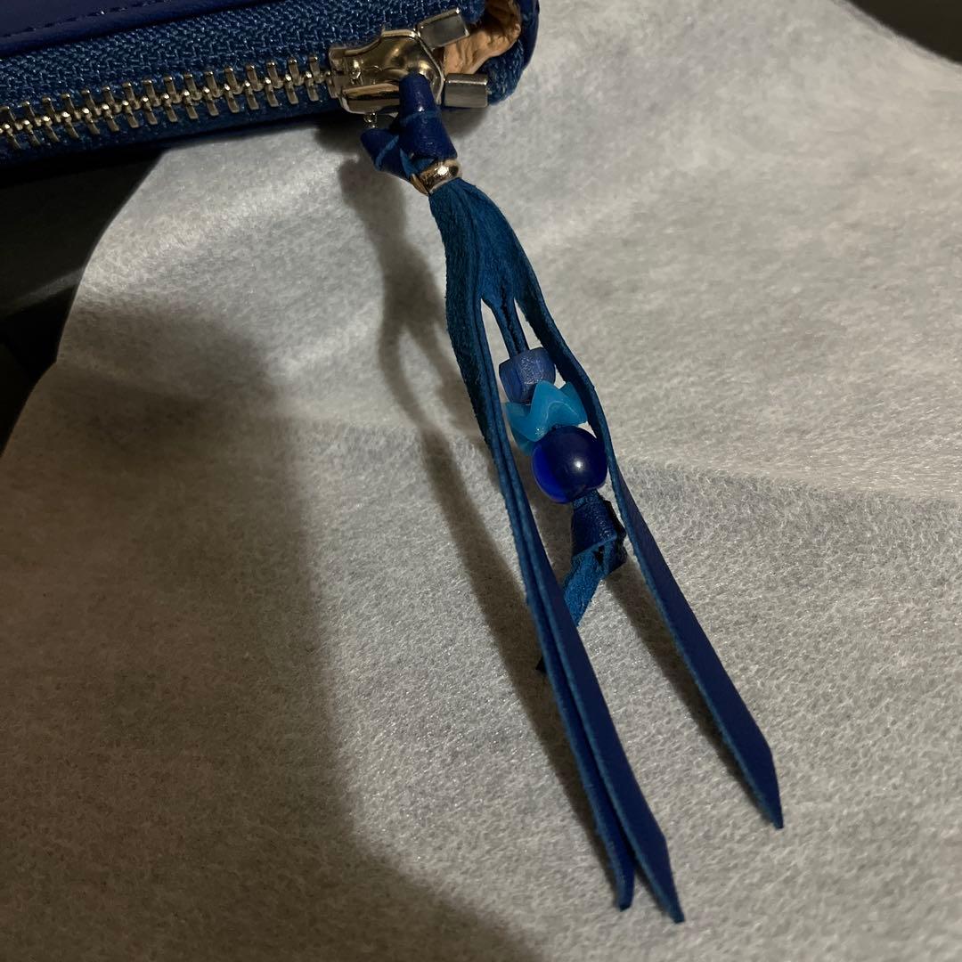 ブルーナボイン　スモールウォレット　ホースレザー