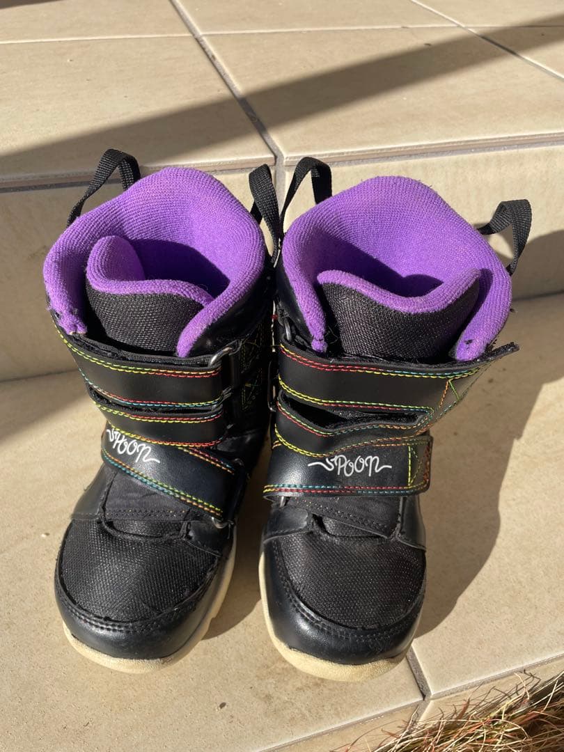 SPOON スノーボード ビンディング ブーツ　手袋セット