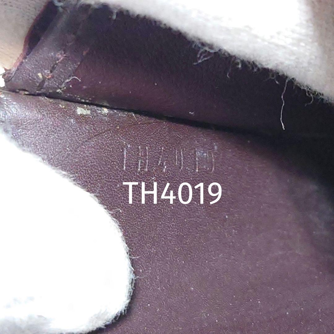 【美品】ルイヴィトン☆モノグラム／ヴェルニ☆ポルトフォイユ・サラ☆アマラント