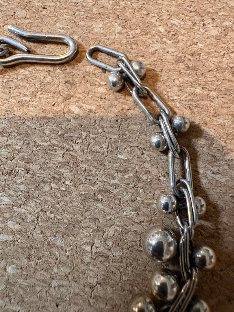 再値下げ！美品　ブルーナボイン　DNAガリトラップブレス　 シルバー925