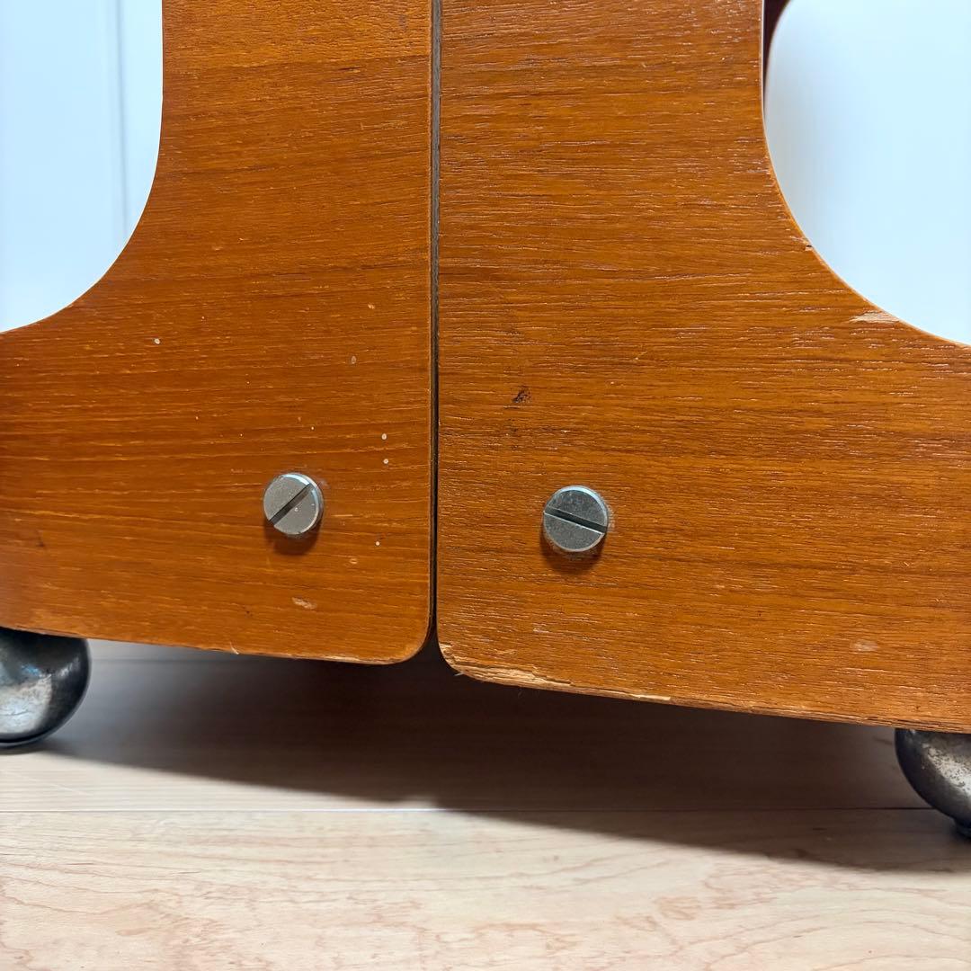 希少 ゴールドクラフト ヴィンテージ トローリー ワゴン サイドテーブル