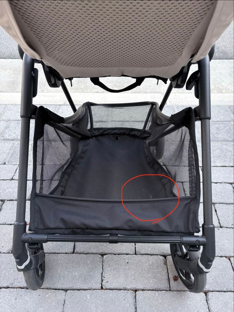 ベビーカー　サイベックス　メリオカーボン　2024 ドリンクホルダー付き