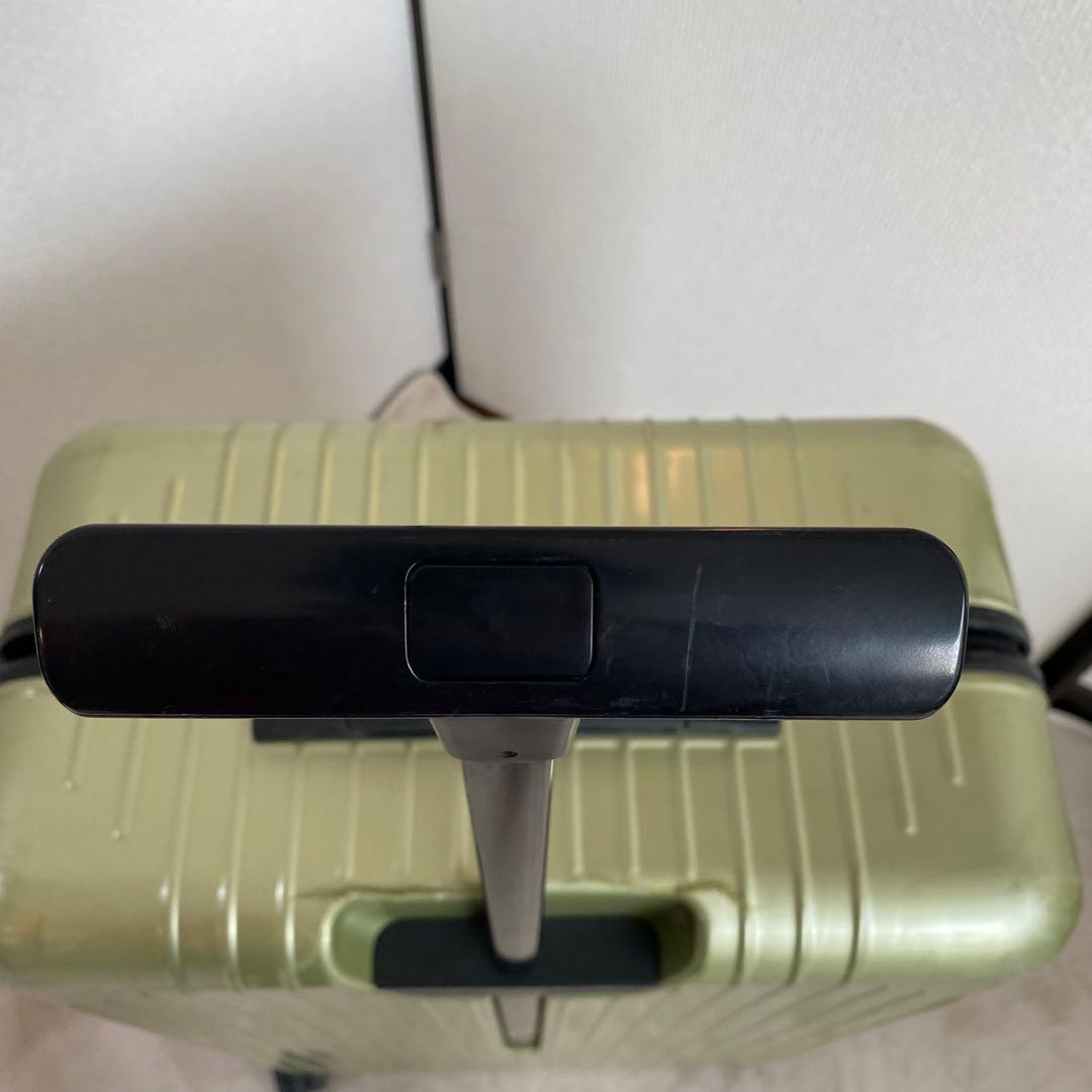 T*ん様 廃盤 リモワ サルサエアー 容量 91L 4輪 TSAロック ライムグ