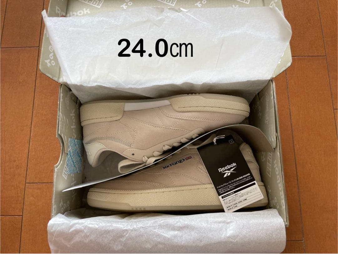 [新品未使用]SixTONES Reebok CREAM 24.0㎝