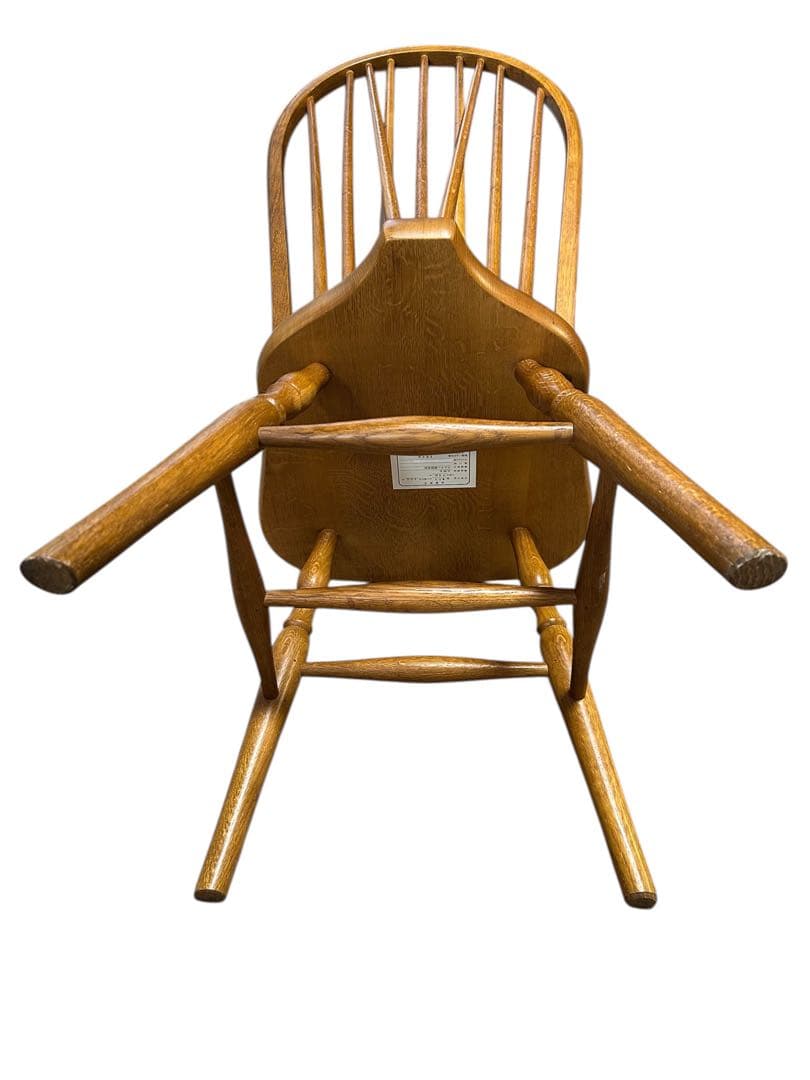 秋田木工 ウィンザーチェア ダイニングチェア 椅子　大塚家具美品