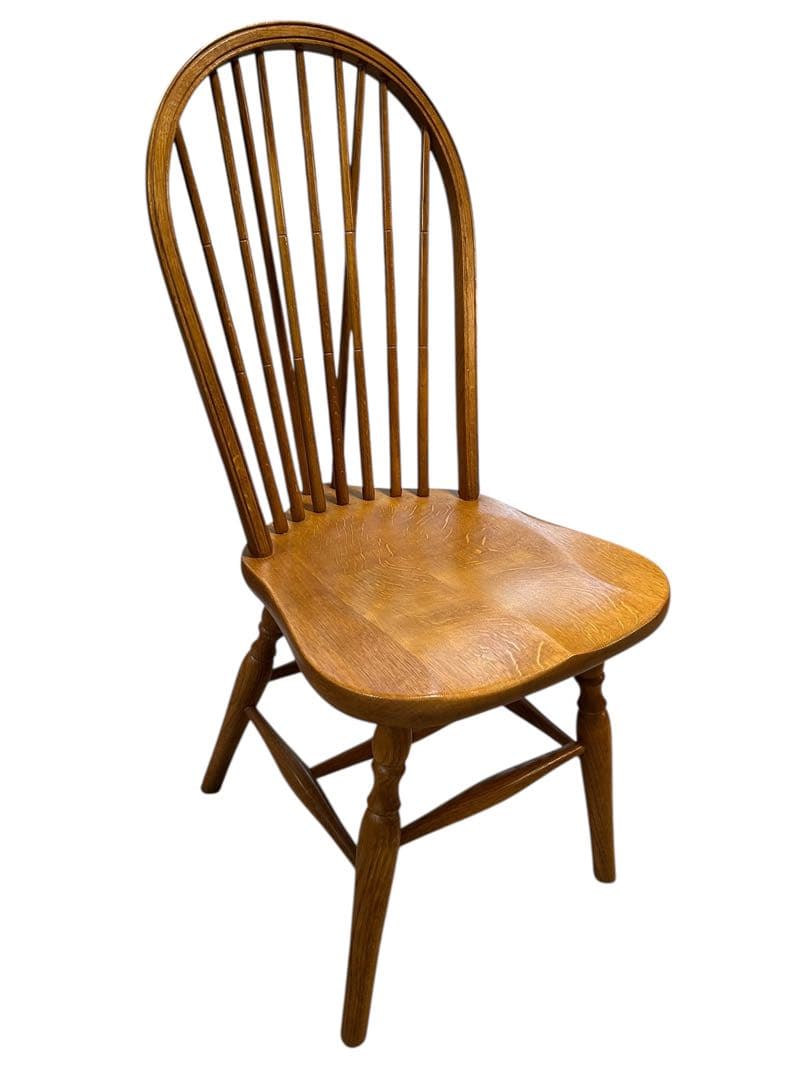 秋田木工 ウィンザーチェア ダイニングチェア 椅子　大塚家具美品