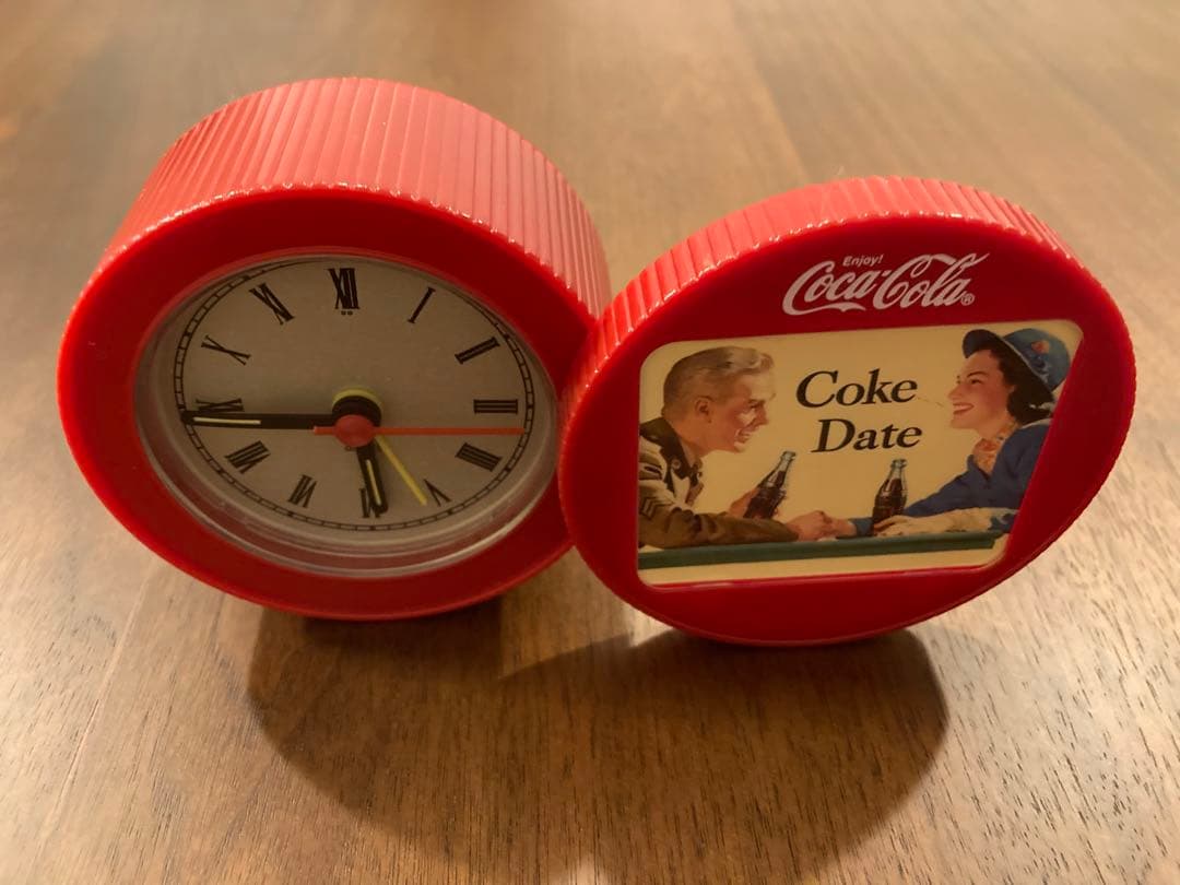 レトロ　コカコーラ　クロック　時計　置物70年代　80年代　アメリカ