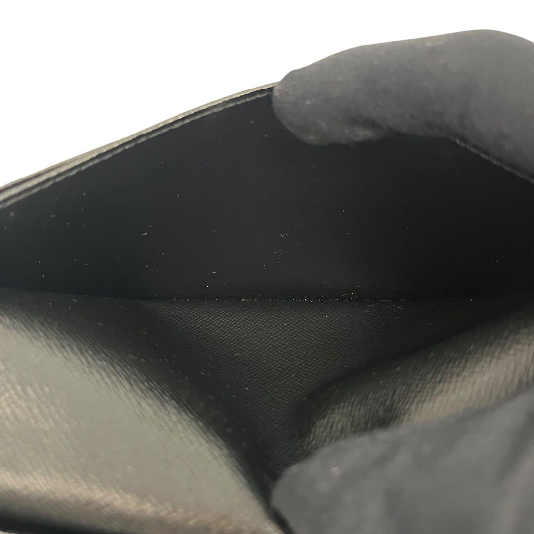 美品⭐︎現行 ルイヴィトン ノワール エピ ポルトフォイユブラザ 二つ折り長財布