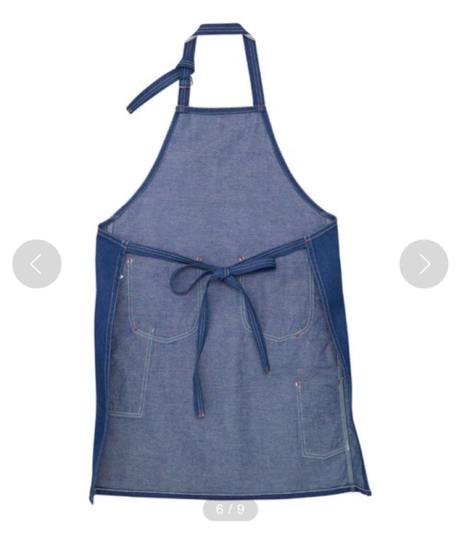 HYSTERICGLAMOUR HYSTERIC SIGN DENIM エプロン