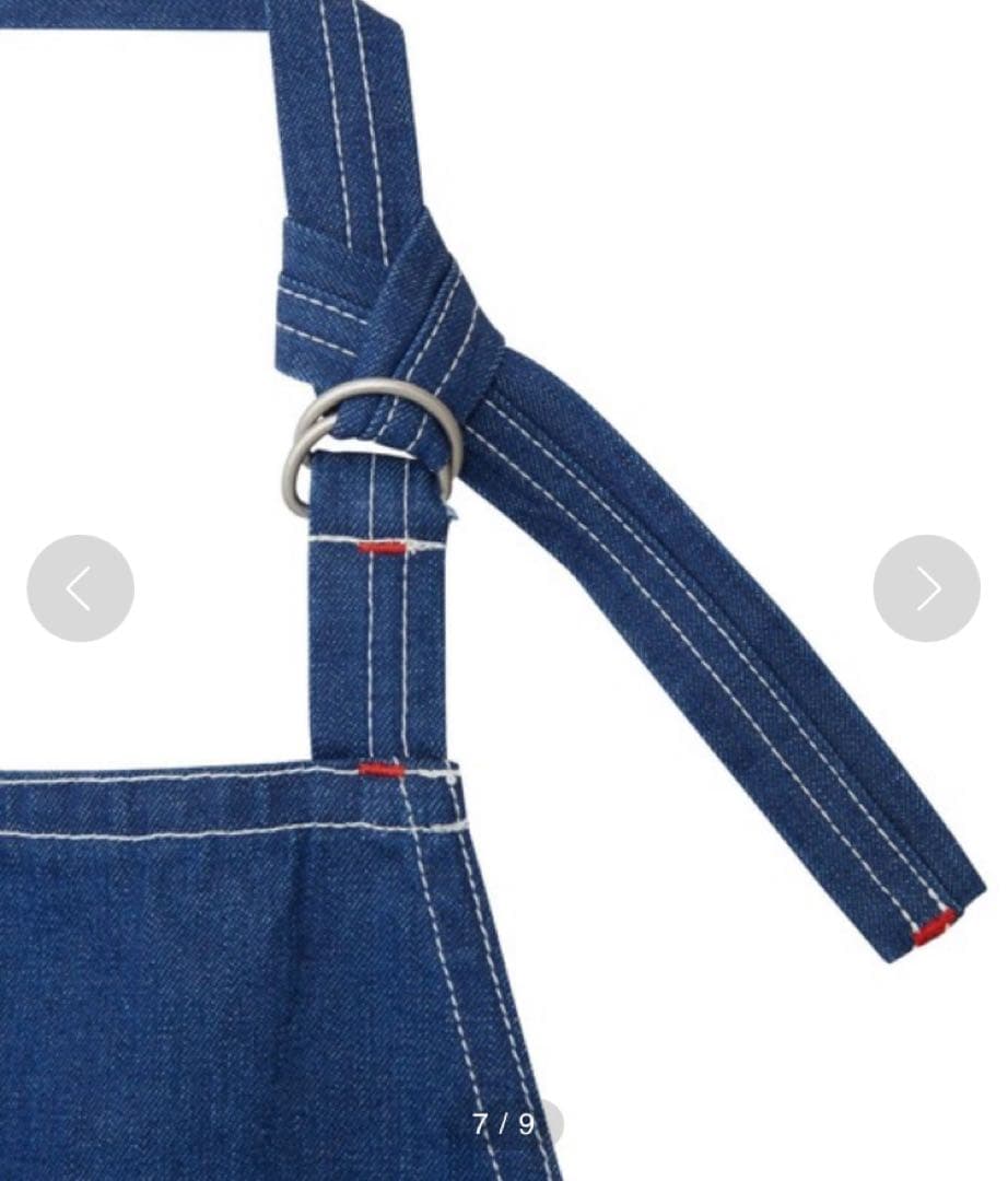 HYSTERICGLAMOUR HYSTERIC SIGN DENIM エプロン