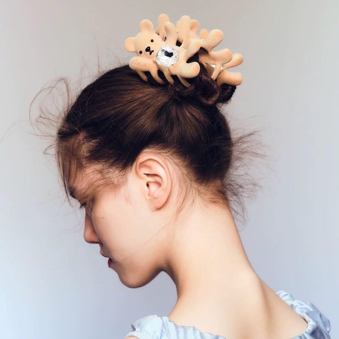 YVMIN クマ　楽園シリーズ　ヘアアクセサリー