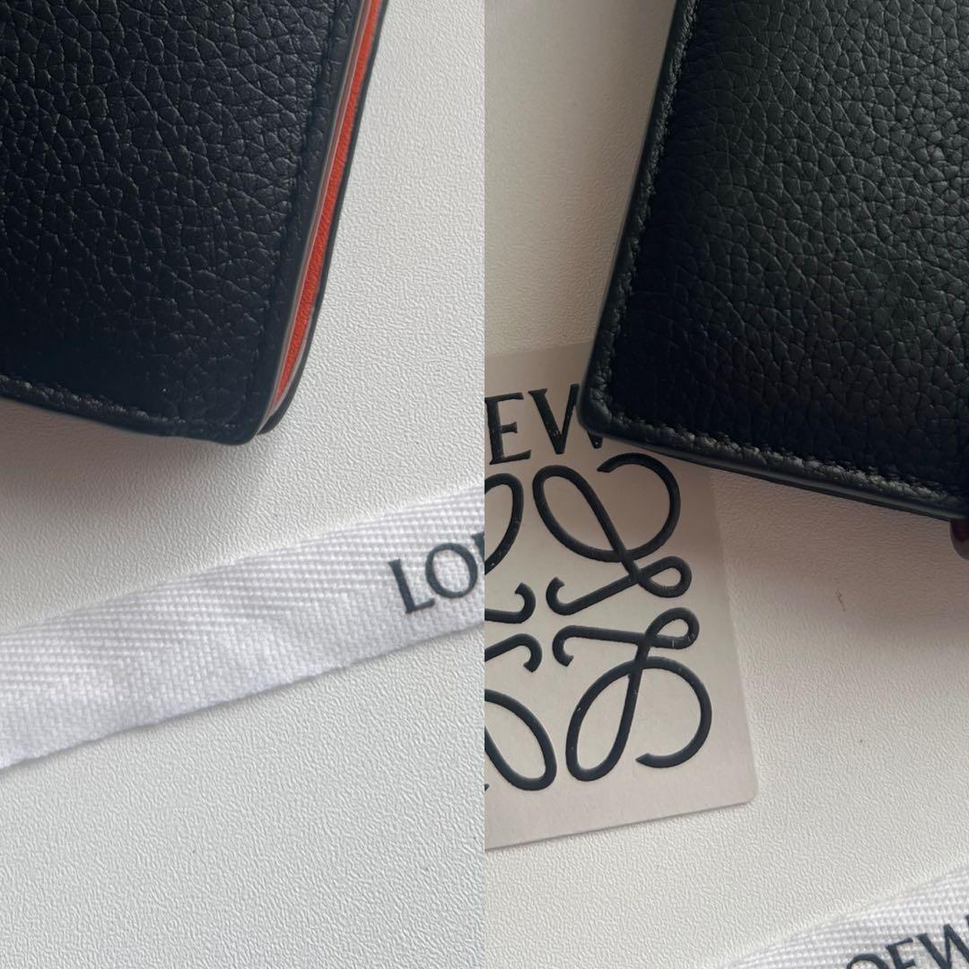 124 極上美品 LOEWE ロエベ 2つ折り財布