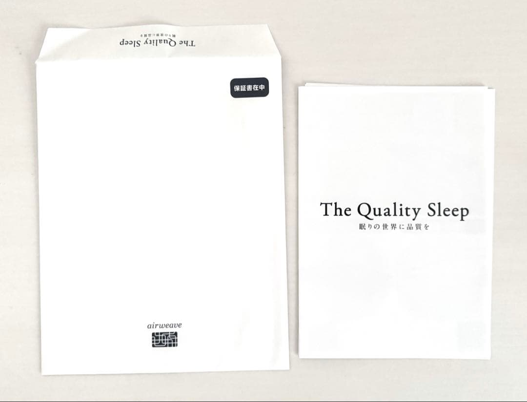 エアウィーヴ　airweave ホワイト メッシュ生地 枕 ピロー　カバー付き