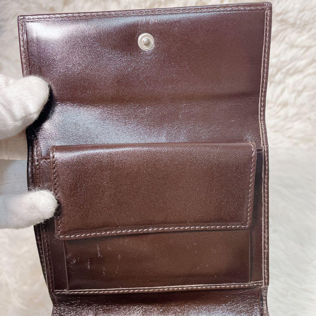 フェンディ FENDI ズッカ柄 三つ折り財布