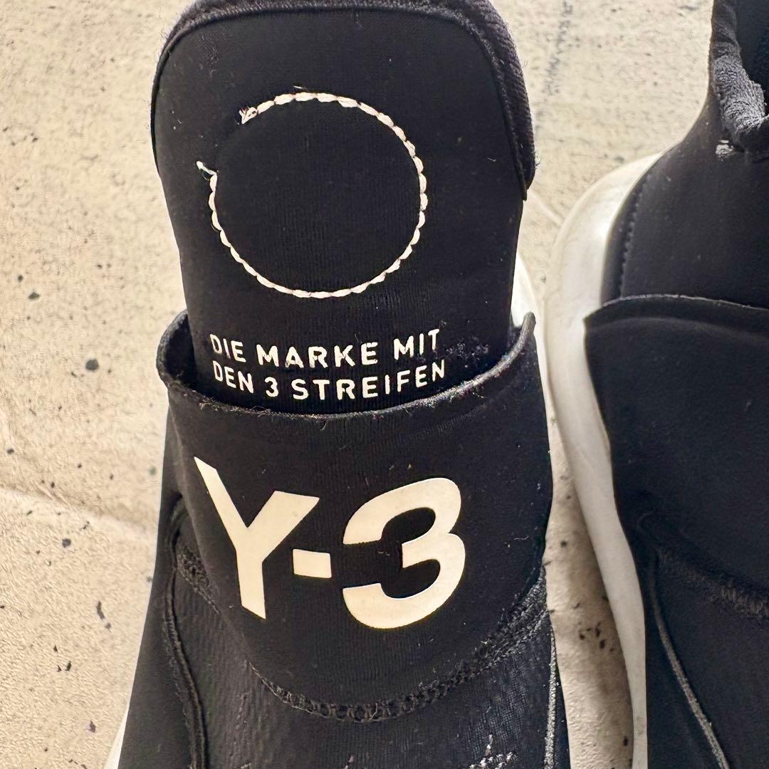 希少☆Ｙ－３ (ワイスリー)☆スベロウ☆ブラックスニーカー☆ヨウジヤマモト☆42