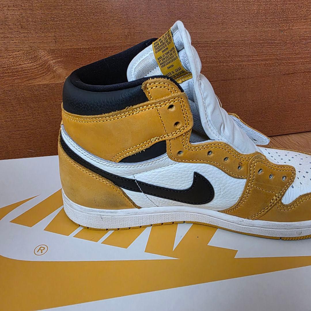 Nike Air Jordan 1 High イエローオークル 26cm