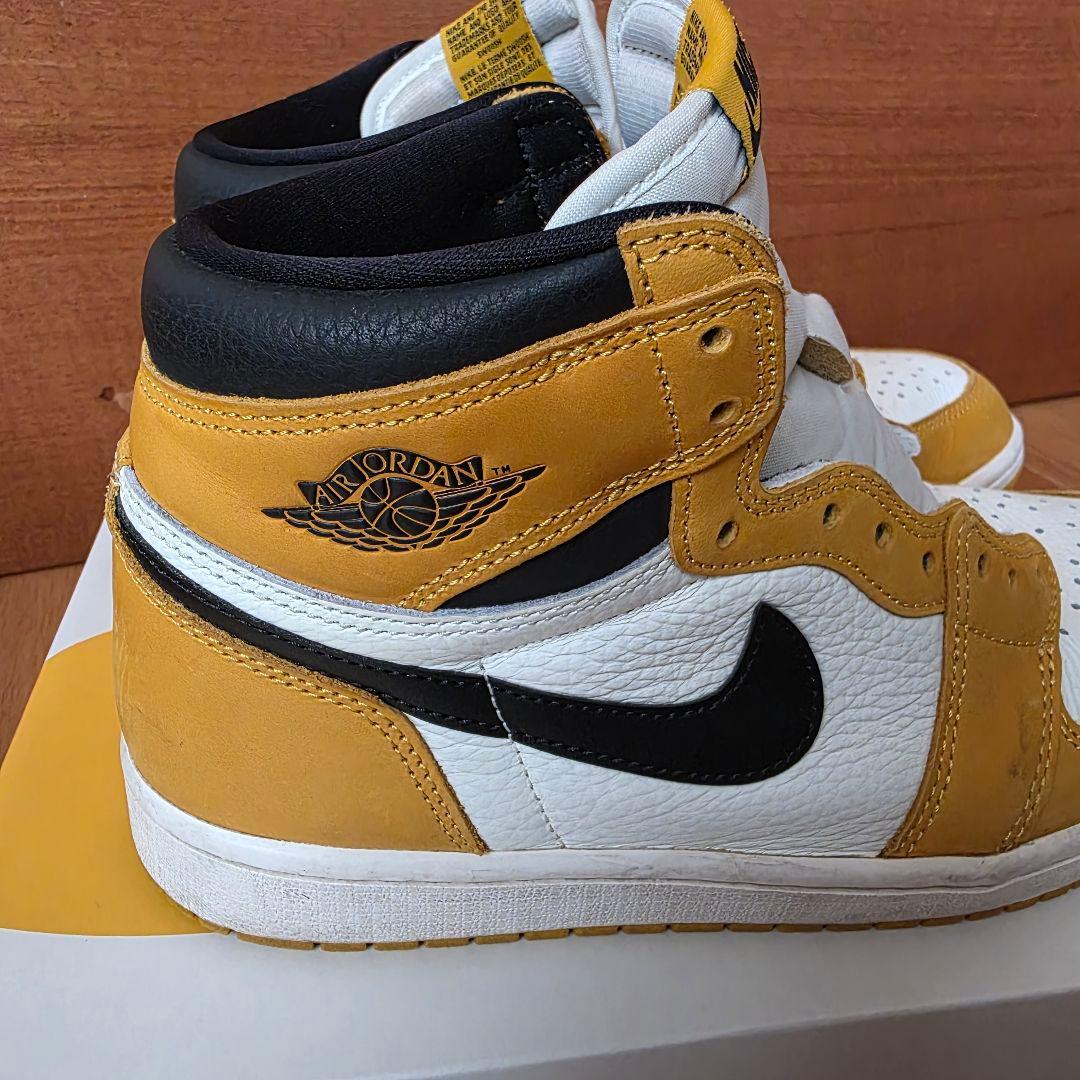 Nike Air Jordan 1 High イエローオークル 26cm