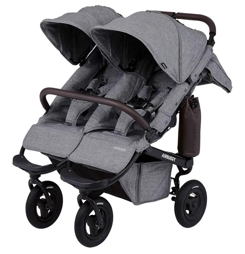 ほぼ未使用極美品★エアバギー ココダブル エクストラ フロムバース アースグレイ