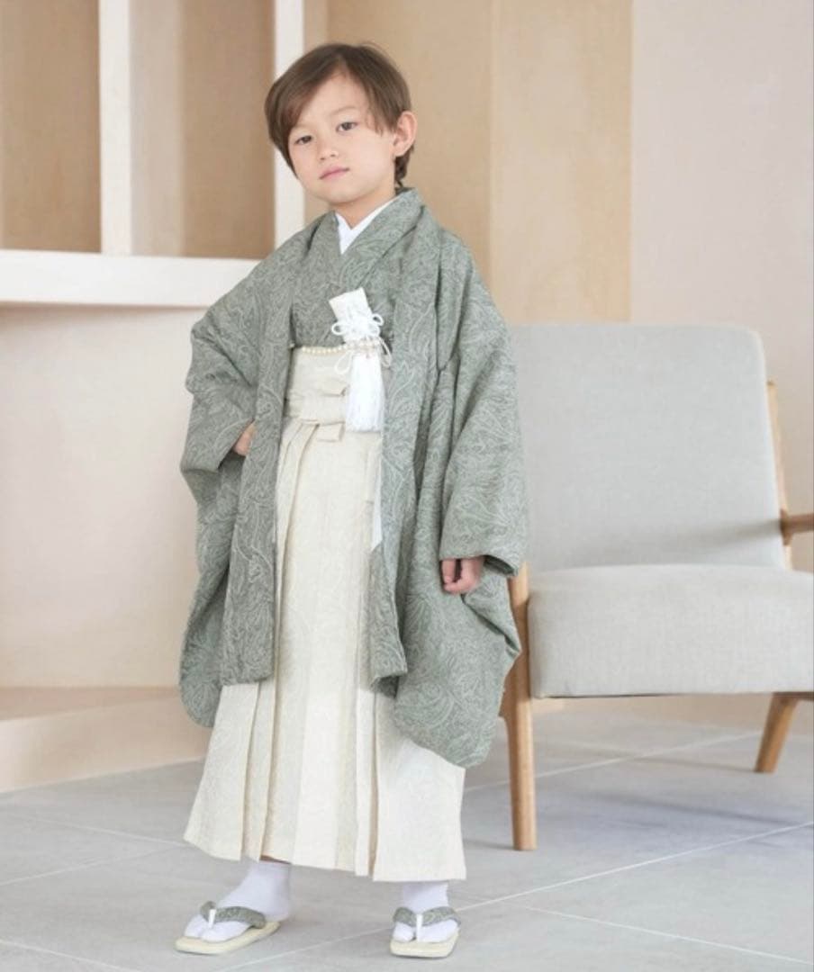 utatane 七五三 男の子 着物　袴セット 5歳