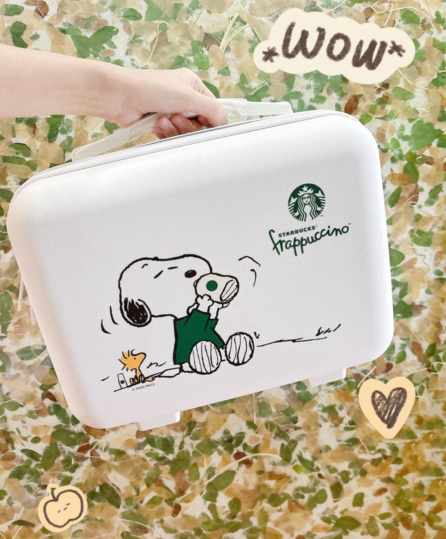 オンライン限定　中国スターバックススヌーピースーツケース　非売品　一点限り