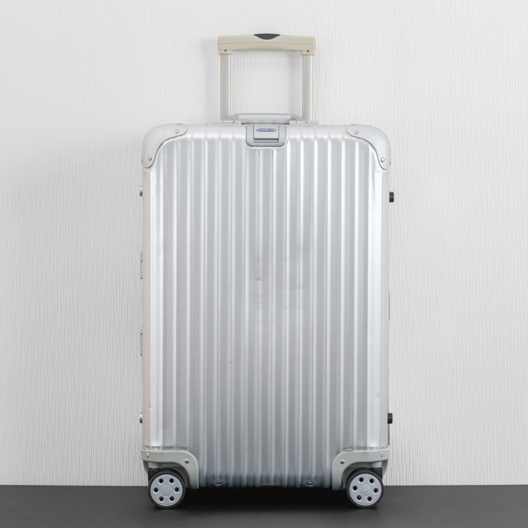 リモワ トパーズ 青ロゴ 63L 4輪 TSAロック チェックインM シルバー