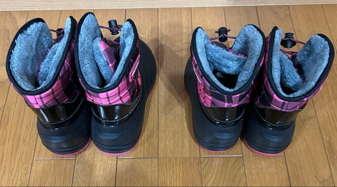 【女の子用】スキーウェア（150／130cm）＆スノーブーツ（23／21cm）