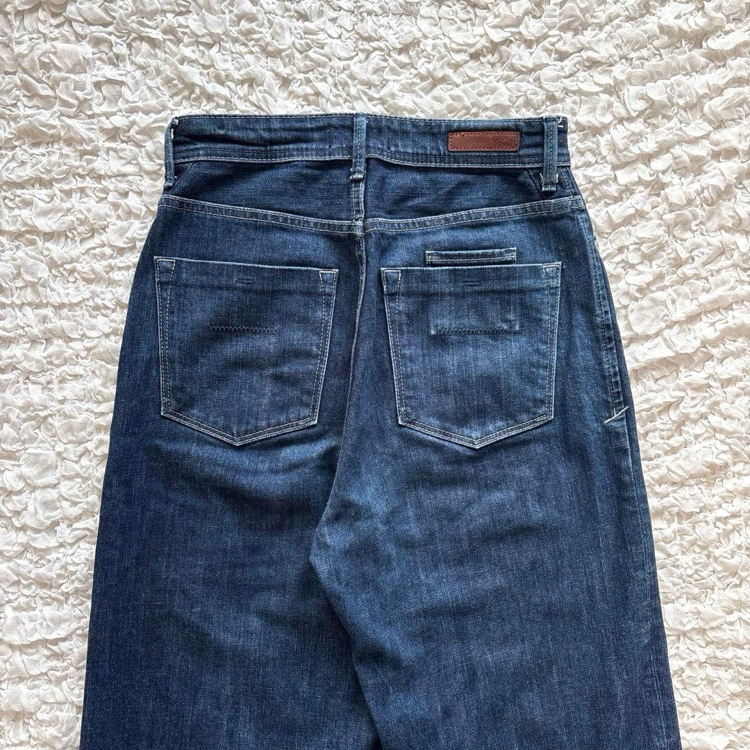 YANUK ヤヌーク LEA ジーンズ インディゴ ストレートデニム 日本製