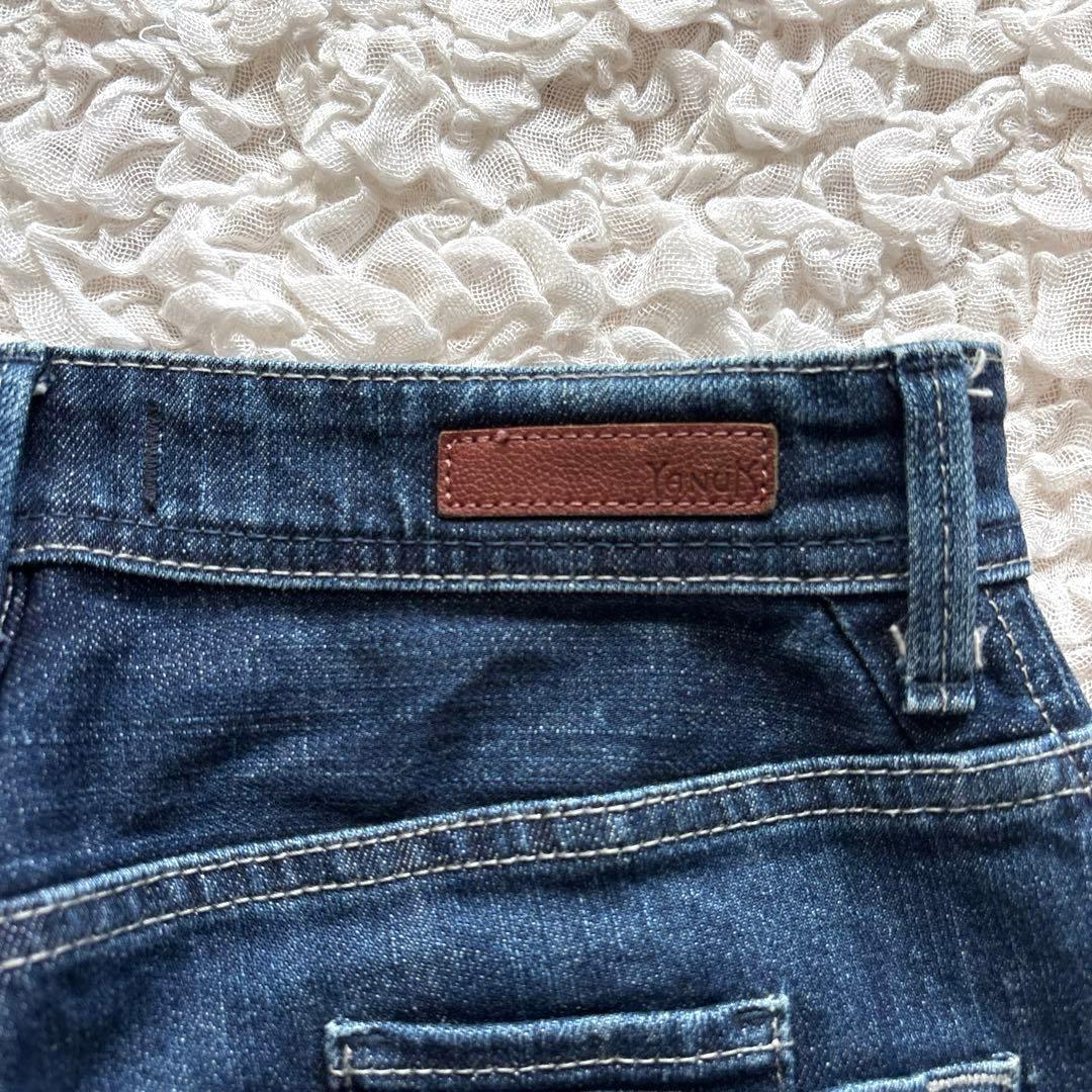 YANUK ヤヌーク LEA ジーンズ インディゴ ストレートデニム 日本製