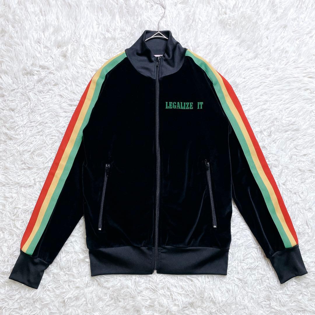 Palm Angels パームエンジェルス ベロア トラックジャケット XS