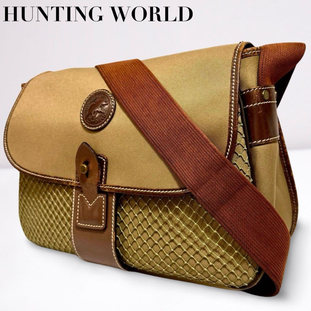 【正規品】ハンティングワールド サファリトゥディ メッセンジャーバッグ A4可能